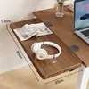 Placa de Extensão de Mesa Dobrável Ferramenta de Expansão para Mesa de Computador Braço de Extensão Lateral Suporte Bandeja para Teclado