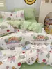 Tecido espessado lençol de cama capa de edredom conjunto de quatro peças tecido de cama sarja tecido de largura larga liquidação outros outros
