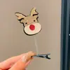 Accesorios para el Cabello de Navidad Pinzas para el Cabello de Reno Lindos para Niños y Adultos Pasadores de Papá Noel Diademas Adornos Pinzas Pequeñas Tocados