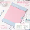Prancheta magnética A4 na cor macaron, prancheta com capa de couro, porta-folhas de prova, quadro de escrita multifuncional para uso no escritório