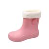 Nuevas Botas de Lluvia Impermeables para Exterior Transfronterizas para Mujer, Botas de Lluvia de Media Caña con Suela Plana Antideslizante Resistentes al Desgaste para que las Mujeres las Usen Afuera