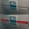 Pegatina Decorativa Adecuada para el Borde de la Guantera Modificado con Fibra de Carbono para el Interior del Coche GMC 1500 de 14-18