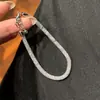 Pulseira Carteira de Dinheiro Italiana Popular e Fashion do Xiaohongshu, Luxuosa de Alta Qualidade com Diamante Gigante Brilhante, Joia de Mão Exquisita Feita à Mão