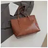 Bolso retro de alta gama de gran capacidad transfronterizo para mujer, moda coreana de nicho, bolso tote con temperamento, bolso versátil de axila