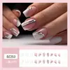 Uñas Vestibles de Venta Caliente en Comercio Exterior Se Pueden Diseñar con Fotos y Muestras. Uñas de Ballet con Puntos de Diamante Cortas, Medianas y Largas, Uñas Postizas y Manicura