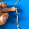 Nuevo collar nk encriptado transfronterizo, collar universal de calle para hombres y mujeres, cadena de nariz de cerdo, collar de acero inoxidable, venta directa de fábrica