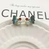 Pendientes de Mariposa con Gota de Aceite de Diseño Francés Exquisitos Versátiles de Moda Tendencia Pendientes Artesanales Pesados Únicos de Nicho