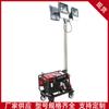 Lámpara de trabajo de elevación automática para entrega a domicilio móvil conveniente reflector HSG1500 con control remoto lámpara de trabajo