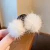Pinza de Pelo de Felpa de Alta Gama para Otoño e Invierno para Mujer Pinza de Pelo Grande para Otoño e Invierno para la Parte Posterior de la Cabeza Pinza de Tiburón para el Pelo Pinza de Pelo