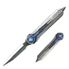 Juego de Restauración Delta Force Cuchillo Polaris Arma de Combate Cercano Plástico Telescópico Juguete Infantil Regalo para Niños