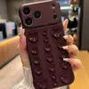 Adequado para Apple 17 Pro Max, capa de celular de tela grande sem bordas com suporte de ventosa, capa de resfriamento anti-queda para iPhone 17