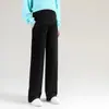 Calça de Maternidade Outono Inverno Roupa Exterior 2026 Nova Tamanho Grande Sem Apertar a Barriga Calça Comprida Outono Inverno Plus Veludo Petite Calça de Perna Larga