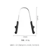 Raspador de Língua em Forma de U de Várias Cores Limpador de Língua de Aço Inoxidável Raspador de Língua Escova de Língua Ferramenta Oral para Língua