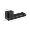 Conjunto de Potes para Condimentos e Pimenta de Aço Inoxidável 304 para Restaurantes Comerciais Garrafa Criativa para Molho de Soja Garrafa para Vinagre para Restaurantes