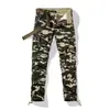Pantalones de trabajo para hombre con camuflaje y múltiples bolsillos, superventas transfronterizos, pantalones tácticos de camuflaje estampados de moda casual para hombre