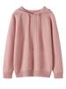 Suéter con Capucha 100% Cachemira Pura Otoño e Invierno 2025 para Mujer Pulóver Holgado Versátil Sudadera con Capucha Sudadera Base Perezosa