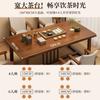 Mesa de Chá Pequena Estilo Novo Simples para Varanda de Apartamento, Mesa de Chá Estilo Chinês Novo para Sala de Estar, Mesa de Chá Kung Fu, Mesa de Chá Pequena