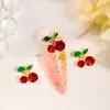 Explosiones de Arte para Uñas Adornos de Diamante de Aleación de Cereza Goteo de Aceite Pedrería Súper Brillante Suministro Directo de Fábrica Transfronteriza Joyería Metálica Tridimensional para Uñas