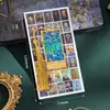 Caja de Regalo Marcador Hueco Pintura al Óleo Retro, de Gama Alta, Exquisito y Estéticamente Agradable, Regalo de Graduación para Estudiantes, Marcador de Libros para Profesores
