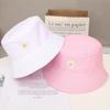 Sombrero de pescador artístico elegante para mujer, de verano, amarillo, de doble cara, de marca de moda, estilo coreano, hip-hop, combinable, estilo japonés, para lavabo.