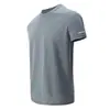 Comercio Exterior Transfronterizo Camiseta Casual Transpirable de Secado Rápido de Manga Corta para Hombre Top Deportivo para Fitness, Running, Baloncesto Entrenamiento Talla Europea