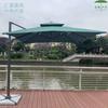 Guarda-sol de Pátio Externo, Guarda-sol Quadrado para Terraço de Villa Panorâmica, Suporte de Guarda-sol em Liga de Alumínio, Guarda-sol de 8 Varetas, Guarda-sol Romano, Guarda-sol Giratório