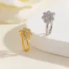 Joias de comércio exterior transfronteiriço da Amazon Clipe de nariz em forma de U não perfurado europeu e americano coelho do amor borboleta cravejado de zircônia prego de nariz