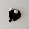 Nuevo Gorro Lindo para Bebé de Otoño e Invierno Estilo Coreano Cálido y a Prueba de Frío Gorro con Protección para las Orejas Suave para Bebé Doble Bola Suave y Ceroso Gorro de Oso