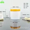 500-1000g Botella de Crema de Aceite para Mascarilla Capilar Diámetro Grande a Prueba de Explosiones Tarro de Sal Plástico PP Relleno en Caliente Lata de Pintura