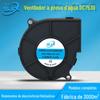 Ventilador Soprador à Prova d'Água Dc7530 12V Rolamento de Esferas Extrator de Fumaça Purificador Umidificador de Banheiro Inteligente Micro