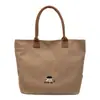 Bolsa de Lona Única y Linda para Mujer, Nueva Moda Primavera/Verano 2026 Versátil para Estudiante Universitaria, Bolso de Hombro para Viajes Diarios