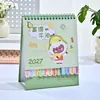 Adornos de Escritorio Tamaño Pequeño Calendario con Índice Mensual Dibujo Animado Lindo Calendario Mensual Borde Creativo para Publicidad Calendario de Escritorio Al Por Mayor
