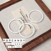 Colgante de Color Ins Cadena para Teléfono Móvil Llavero Diseño Creativo Hebilla de Anillo de Hojas Sueltas Hebilla de Cierre de Oficina Desmontable