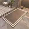Alfombrilla de baño de alta gama en estilo wabi-sabi japonés, absorbente de agua y antideslizante, resistente a la suciedad y duradera, alfombrilla de suelo de tierra de diatomeas