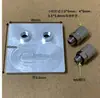 Cabezal de Refrigeración Líquida para Portátil, Cabezal de Refrigeración Pequeño de Micro Aluminio, Disipador de Calor para Chip, Cabezal de Refrigeración Pequeño y Delgado que Reemplaza Tubos de Cobre