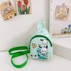 Bolsa infantil estilo coreano desenho animado fofo meninos e meninas bolsa de peito lazer bolsinha mensageiro para menina leve porta-moedas