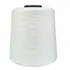 Rollo grande por peso hilo de baja elasticidad hilo de costura de borde hilo de bloqueo de borde hilo de código de nylon hilo de borde 150D hilo para máquina de coser overlock blanco y negro