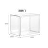 Caja de Zapatos Transparente para Mascotas Acrílico Estante Lateral con Tapa a Prueba de Polvo Gabinete Grande para Zapatos Estante de Exhibición para Almacenamiento de Tenis