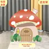 Tablero KT escenario escena de bosque árbol grande utilería de actuación casa maqueta de sketch infantil tablero de fondo