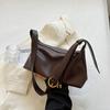 Bolso Cruzado Ins para Mujer 2026 Nuevo de Moda Retro Bolso Dumpling Textura de Nicho Bolso de Hombro para el Brazo