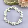 Pulseira Elástica de Pedras Naturais Ágata Cristal Irregular Transfronteiriça Joia de Mão Europeia e Americana Pulseira de Pedras Coloridas Atacado
