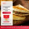 Senhorita agente geral bp sabor bacon torta crocante bolo de carne frita atacado 660g * 12 pacotes pode ser exportado
