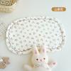 Almohada para Bebé 0-6 Meses Almohada Nube para Bebé Toalla Almohada Transpirable Absorbente de Sudor para Bebé Almohada Antiregurgitación Almohada de Gasa de Ocho Capas