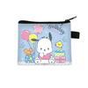 Nuevo Sanrio Perro Parchal Dibujo Animado Billetera para Monedas Moda Infantil Bolso para Tarjetas Estudiantes de Primaria Hombres y Mujeres Linda Bolsa de Almacenamiento Caliente