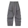 Beijie Moda Masculina 2026 Verão Novo Calça de Trabalho Outdoor de Secagem Rápida Calça Longa Casual Masculina Moderna de Perna Reta Solta