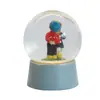 Bola de Cristal Luminosa Personalizada Bola de Copo de Nieve para el Día de San Valentín Adornos Transfronterizos Decoración del Hogar Manualidades de Resina Adornos de Escritorio