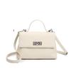 Bolsa feminina de couro legítimo 2025 Novo estilo de entrada Bolsa pequena feminina de luxo Bolsa de ombro transversal da moda simples e versátil Bolsa Kelly