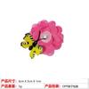 Amazon Europeo y Americano Nuevo Flor de Tela Hecha a Mano Mariposa Pasador de Perlas Colorido para Niña Pinza de Pato Accesorios para el Cabello