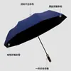 Paraguas automático de doble uso para negocios para lluvia y sol, paraguas plegable para dos personas ampliado al 70% de descuento para hombres, protección solar, protección UV, venta al por mayor desde el fabricante