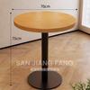 Mesa y Silla para Cafetería Combinación Estilo Retro Industrial Mesa y Silla Muebles para Catering Celebración en Internet Postre Té de Leche Mesa para Cafetería